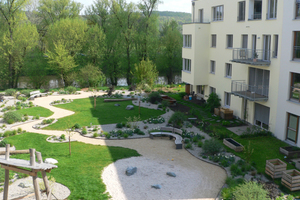  Gelungene Revitalisierung: Das Quartier Alte Weberei liegt direkt am Neckar auf dem Gelände der ehemaligen Frottierweberei Egeria in Tübingen  