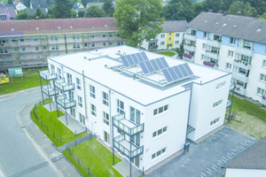  Das Wohngebäude an der Imigstraße dient als Pilotprojekt im Stahlmodulbau und als Grundlage für weitere Wohnungsbauprojekte in dieser Bauweise  