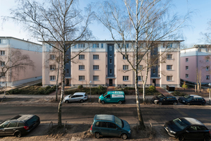  Farbe schafft Lebensqualität: Mit einer ansprechend gestalteten Fassade identifizieren sich die Bewohner 