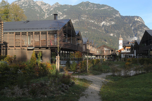  Das Krankenhausviertel in Garmisch-Partenkirchen verfolgt das Konzept eines lebendigen Quartiers durch gemeinschaftliches Mehrgenerationenwohnen 