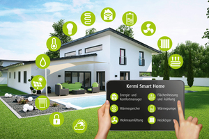  „Smart Home“ von Kermi steht für Energieeffizienz, Raumklima, einfache, mobile Bedienung und flexible Erweiterungsmöglichkeiten 