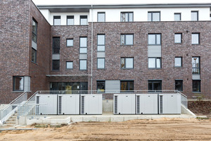  Hochwertige Eigentumswohnungen unterschiedlicher Größe verteilen sich auf drei Vollgeschosse und ein Staffelgeschoss 