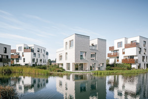  Insgesamt 129 Wohneinheiten beherbergt das moderne Wohnquartier „Fünf Morgen-Dahlem Urban Village“ im Südwesten der Hauptstadt Berlin.&nbsp;  