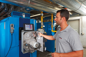  Der Fachmann ermittelt beim hydraulischen Abgleich für jeden Raum die optimale Wärmeleistung, auch am Wärmeerzeuger  