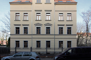  Mehrfamilienhaus Friedrich-Bosse-Str. 65: Das 1899/1900 entstandene Mietshaus weist die Merkmale der Gründerzeit auf 