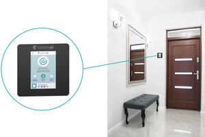  Ein gesundes Innenraumklima hängt von der bedarfsgerechten Regelung der Lüftungsanlage ab. Die Regelung SAVE control (Hersteller Systemair) stellt beispielsweise den Luftaustausch in der gesamten Wohnung analog der Parameter CO2-Konzentration und Luftfeuchtigkeit sicher 