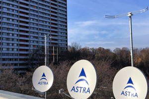  Parabolantennen der SAT-ZF-Anlage in der Wohnstadt Asemwald  