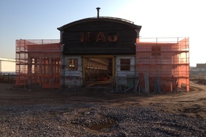  Die Halle ist eines der ersten Eisenbetonbauwerke, das in Skelettbauweise erstellt wurde 