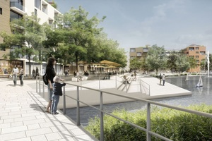  Geplanter Stadtsee im Quartier  