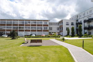  Der Campus alte Lederfabrik in Euskirchen-Flamersheim wurde komplett modernisiert. Hier zu sehen ist das „alte Fahrerlager“, das die Heizungsanlage beherbergt 