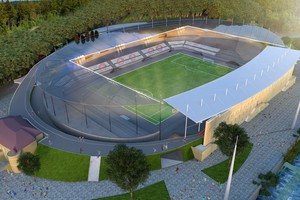  Das neue Wuppertaler Stadion am Zoo soll multifunktional sein und 365 Tage im Jahr genutzt werden 