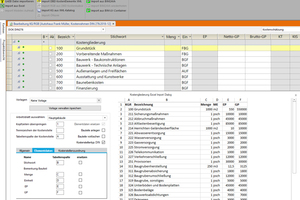  In California.pro importierte Kostenplanung nach DIN276 