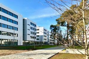  Fristgerecht sind die ersten Siemens Mobility-Mitarbeiter in die frisch eröffneten Gebäude im ersten Modul auf dem Siemens Campus eingezogen 
