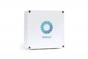  Die WeWash Box ist VDE-approbiert. Bestehende Maschinen lassen sich ganz leicht mit dem wartungsfreien Steuerungselement umrüsten 