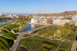  Auch das Quartier Neckarbogen in Heilbronn wurde 2016 nach dem DGNB Nutzungsprofil „Stadtquartiere“ in Platin vorzertifiziert 