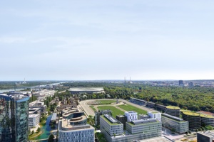  Mit dem Viertel Zwei wurde 2015 erstmalig auch in Österreich ein Stadtquartier durch die Österreichische Gesellschaft für Nachhaltiges Bauen (ÖGNI) mit Platin vorzertifiziert 