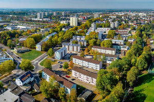  Am Kanadaring werden bis 2024 269 Wohnungen mit 16.000 Quadratmetern Wohnfläche saniert 