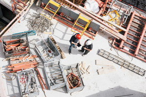  Ein Tablet genügt: Mit der neuen Funktion lassen sich Terminpläne direkt auf der Baustelle fortschreiben 