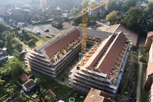  Der Neubau steht mitten in Velen und bietet Platz für 80 Bewohner  