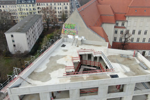  Die Berliner Modersohn-Grundschule wurde um einen Anbau ergänzt. Dieser trägt den steigenden Schülerzahlen insbesondere in Friedrichshain Rechnung  