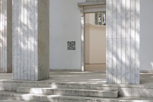  „2038 – The New Serenity“ hieß die Ausstellung im Deutschen Pavillon auf der 17. Architekturbiennale in Venedig. Der Zugang in diesem Jahr funktionierte über QR-Codes 