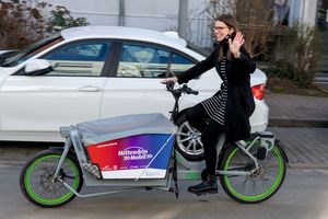  Wichtiger Baustein der Firmenstrategie: Nachhaltige Mobilitätsangebote.  