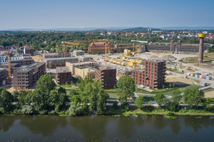  Auf einem ehemaligen Industriegelände in Hannover entsteht derzeit die Wasserstadt Limmer 