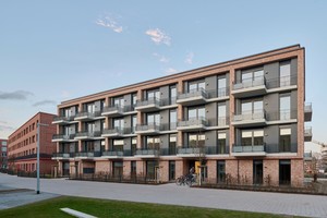  Klare Strukturen und gelungene Kontraste zeichnen den Wohnungsbau von Westphal Architekten BDA aus 