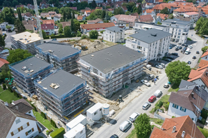  Das neue Quartier „Fürstin-Eugenie-Gärten“ in Hechingen steht fast schon beispielhaft für die ökologische und ökonomische, aber auch soziokulturelle Entwicklung wertvoller innerstädtischer Flächen 