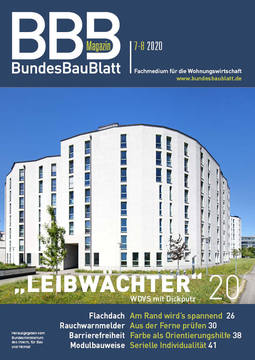 Ausgabe 7-8/2020 - BundesBauBlatt  BBB – Fachzeitschrift und Online-Portal