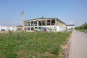  Lange Zeit war die Panzerhalle eines der umstrittenen Gebäude und konnte nur mit knapper Mehrheit vor dem Abriss gerettet werden 