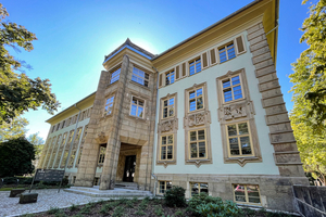  Das ehemalige Verwaltungsgebäude der AG Sächsische Werke kann auf eine hundertjährige Geschichte zurückblicken 