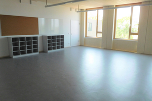  Auch die Gruppenräume profitieren von der unsichtbaren Installation 