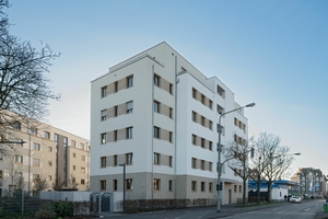  Typisches Bestandsgebäude im Frankfurter Stadtteil Griesheim. 