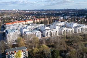  Beispiel 3, Heinersdorf, Bezirk Pankow/Berlin: Brachliegendes Gewerbegelände wurde saniert und für den Wohnungsbau erschlossen 