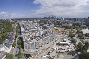  Das größte Projekt, das die NHW zurzeit in Arbeit hat, ist das Schönhof-Viertel im Frankfurter Stadtteil Bockenheim. 