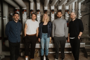  Das Management-Team (v.l.n.r.): Matteo Zappulla, Simon Wagenknecht, Nina Germanus, Paul Hock&nbsp; und Thomas Filkorn.  