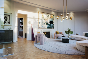  Die Zwanzigerjahre als Quell der Inspiration: Blick in ein Wohnzimmer 