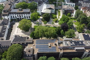  Photovoltaik und PVT-Anlagen sowie Rückkühler für Luftaustausch der Wärmepumpe 