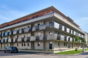  Genossenschaftlicher Wohnungsbau mit Coriso-Mauerziegeln  