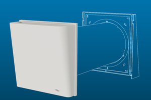  Lüftungsspezialist inVENTer hat die neue Innenblende Silence entwickelt, die Schallemissionen effektiv um bis zu 4 dB(A) reduziert – ganz ohne Kompromisse beim Luftvolumenstrom. 