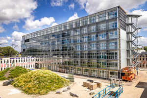  Modulares Wohngebäude in den Niederlanden.  