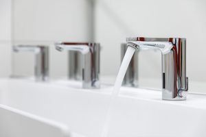  CELIS E spart bis zu 70 Prozent Wasser im Vergleich zu Einhebelmischern 