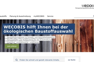 Screenshot Webseite, www.WECOBIS.de 