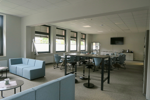  … und im Lehrerzimmer konnte der Wärmekomfort durch die Sanierung erheblich gesteigert werden. 