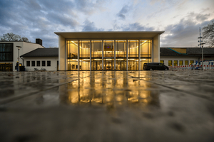  Die „Alte Kongresshalle“ war in jeder Hinsicht das Zentrum der ehemaligen Münchner Messe – und ist bis heute ein sehenswertes Zeugnis retrofuturistischer Architektur 