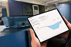  Das Portal zeigt den Effizienzvergleich von konventioneller und optimierter Steuerung mit Echtzeitdaten 
