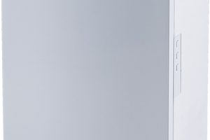  Neu im Programm: Das kompakte dezentrale Wohnraumlüftungsgerät PluggCompact verfügt über einen Luftvolumenstrom bis zu 80 m³/h und eine Wärmerückgewinnung von bis zu 86 % 