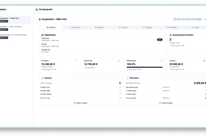  Das Kundenportal bietet zahlreiche Funktionen und Objektdetails 