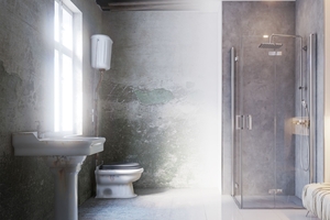  Auch im Bestand lassen sich moderne Duschen einbauen 